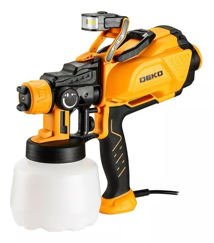 Pistola De Pintura 1.2l 600w 220v Com Led Deko