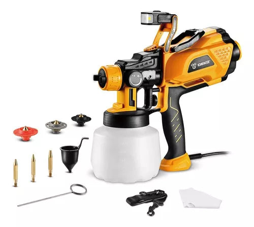 Pistola De Pintura 1.2l 600w 220v Com Led Deko