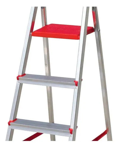 Escada De Aluminio Alta 5 Degraus Botafogo